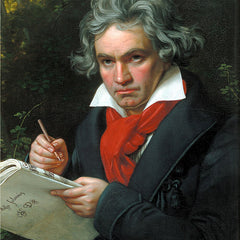 Portrait of Ludwig van Beethoven