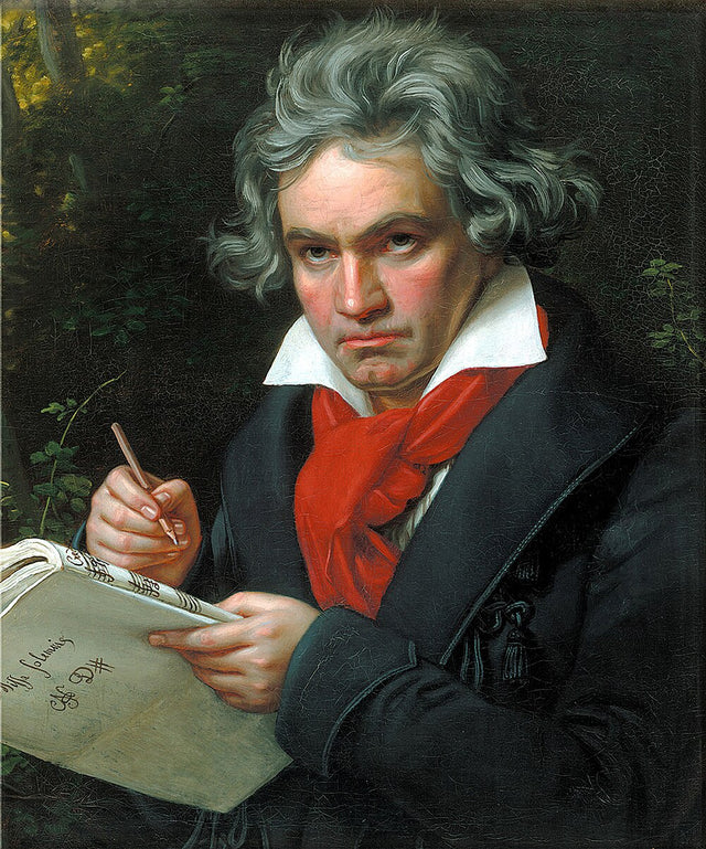 Portrait of Ludwig van Beethoven
