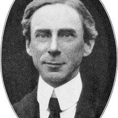 Portrait of Bertrand Russell