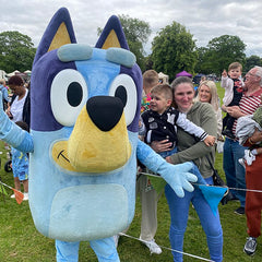 Portrait of Bluey