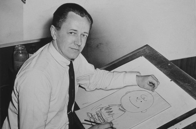 Portrait of Charles M Schulz