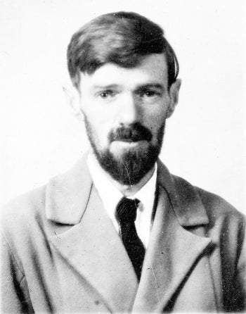 Portrait of D H Lawrence