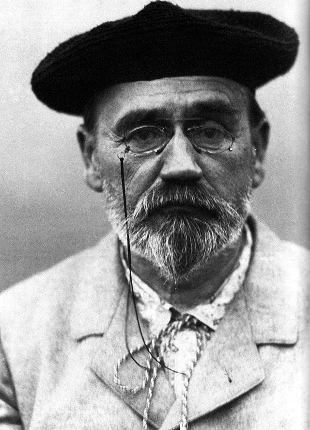 Portrait of Emile Zola