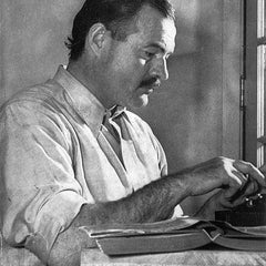 Portrait of Ernest Hemingway