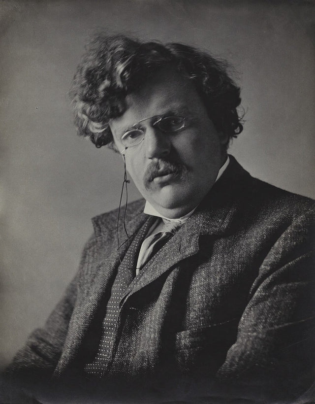 Portrait of G K Chesterton