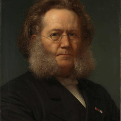 Portrait of Henrik Ibsen