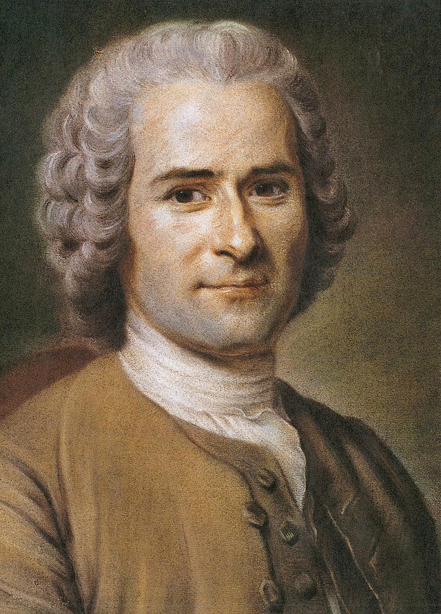 Portrait of Jean Jacques Rousseau