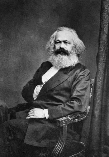Portrait of Karl Marx