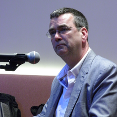 Portrait of Mick Herron