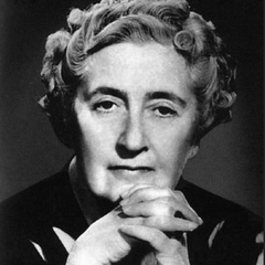 Agatha Christie portrait