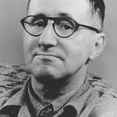 Portrait of Bertolt Brecht