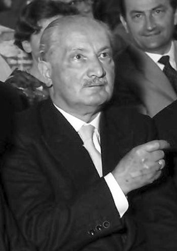 Portrait of Martin Heidegger