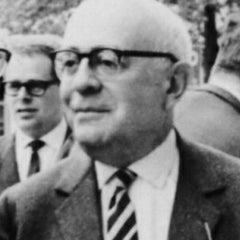 Portrait of Theodor W Adorno