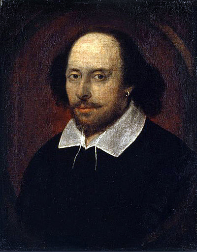William Shakespeare - Chandos Portrait (PD)