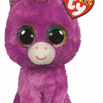 TY ROSETTE UNICORN  BEANIE BOOS