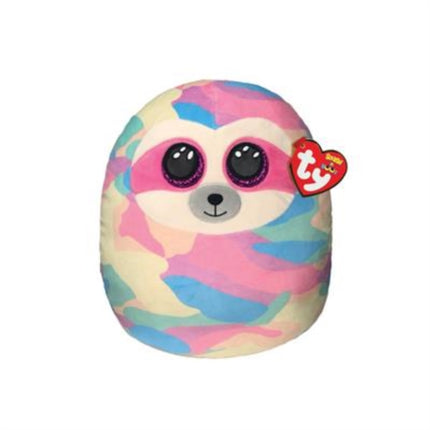 Ty UK Ltd 39295 Cooper Squishaboo 10 Sloth SlothSquishABoo10 Multicoloured