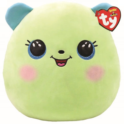 Ty Toys  Squish a Boo Bear Clover  31 CM Yellow