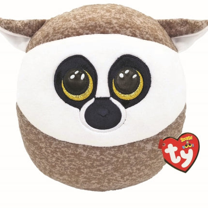 Ty Linus Lemur Squish a Boos 14  Beanie Baby Soft
