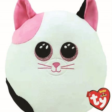 Ty Muffin Cat Squish a Boos 14  Beanie Baby Soft
