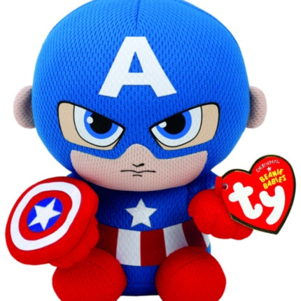 Ty 41189 Reg Captain AmericaMarvelBeanie