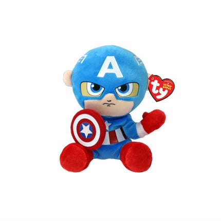 ty Beanie Babies  Marvel Captain America