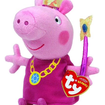 Peppa Pig Princess Peppa Beanie Baby plush toys