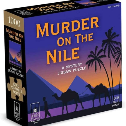 University Games 33123 Murder on The Nile 1000