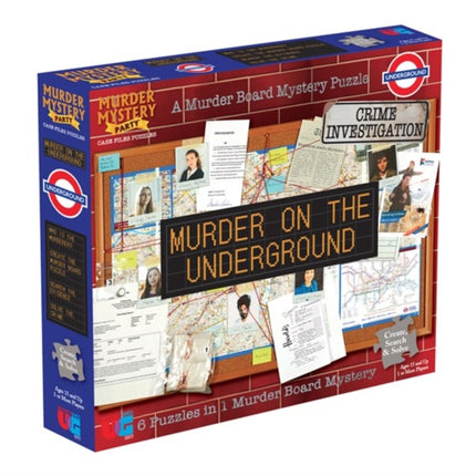 University Games Murder Mystery Case Files Puzzle
