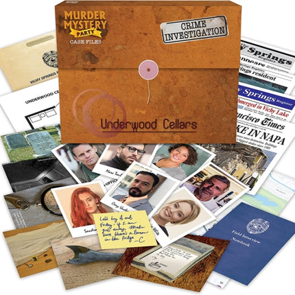 Murder Mystery Party Case Files