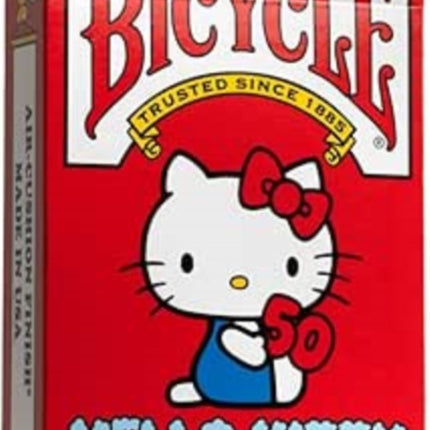 Bicycle Hello Kitty  50th Anniversary Designer Spielkarten Poker Skat...