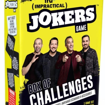 Impractical Jokers Box of Challenges Card Game