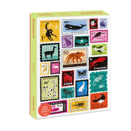 Stamped  1000 Piece Happily Puzzle