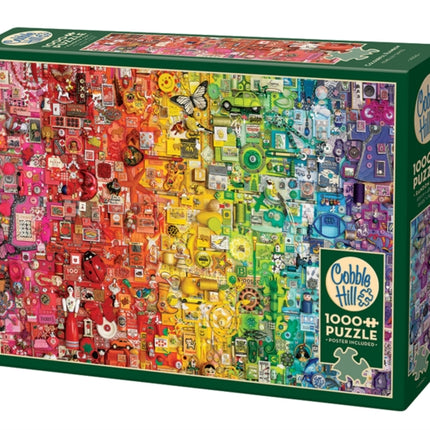 Colourful Rainbow 1000 Piece Puzzle