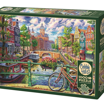 Amsterdam Canal 1000 Piece Puzzle