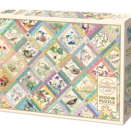 Country Diary Quilt 1000 Piece Puzzle
