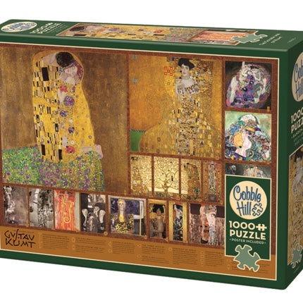 Golden Age of Klimt 1000 Piece Puzzle