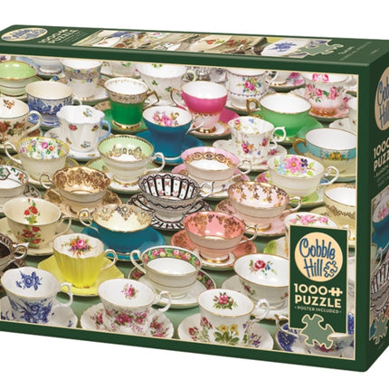 Teacups 1000 Piece Puzzle