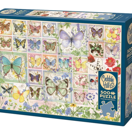 Butterfly Tiles 500 Piece Puzzle