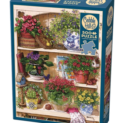 Flower Cupboard 500 Piece Puzzle