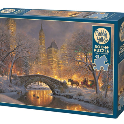 Winter in the Park 500 Piece Puzzle