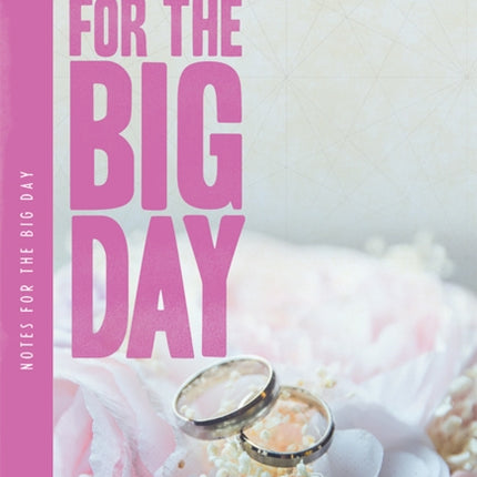 Notes for The Big Day Large A5 Notebook