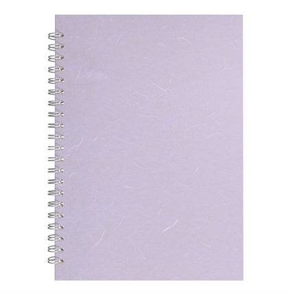A4 Posh Pig White Paper 35lvs Lilac Silk