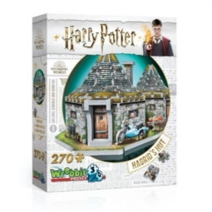Hagrids Hütte  Harry Potter. 3DPUZZLE 270 Teile