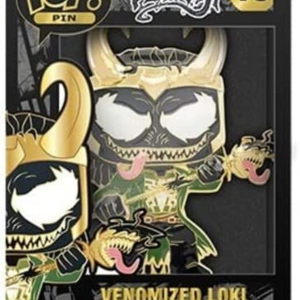 FUNKO POP PIN Marvel  Venom Loki
