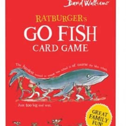 David Walliams Ratburgers Go Fish Card Game