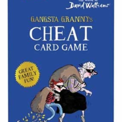 David Walliams Gangsta Grannys Cheat Card Game