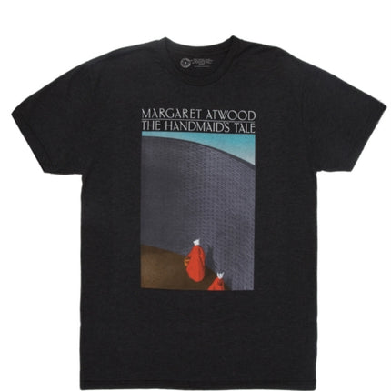 Out of Print UnisexMens Dystopian Literary Classics BookThemed Tee TShirt  Black  S