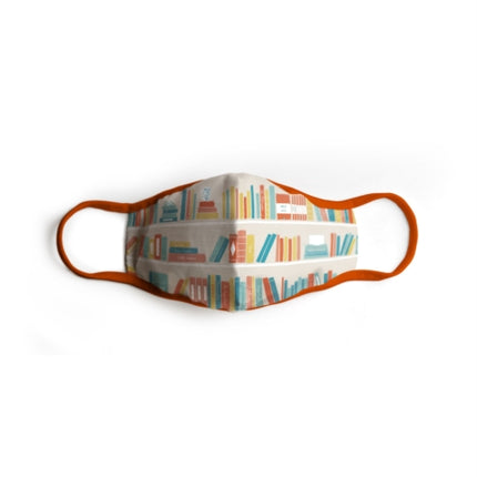 Out of Print Bookshelf Cloth Face Mask Reusable