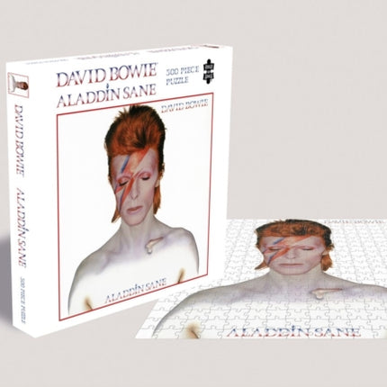 David Bowie Aladdin Sane 500 Piece Puzzle