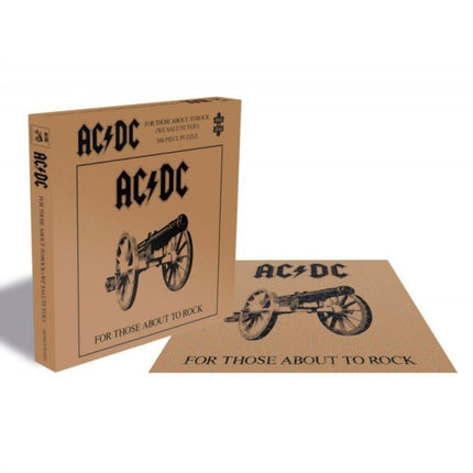 ACDC For Those About To Rock 500 Piece Puzzle